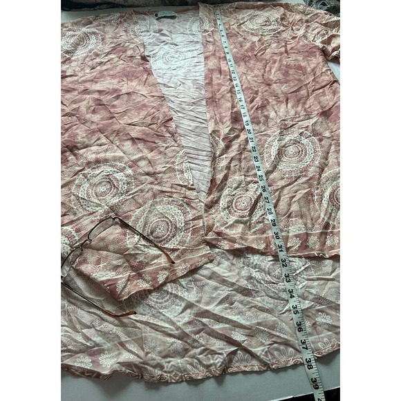 Lotus and Luna Women’s Mandala Boho Kimono/Duster One Size - Picture 6 of 6